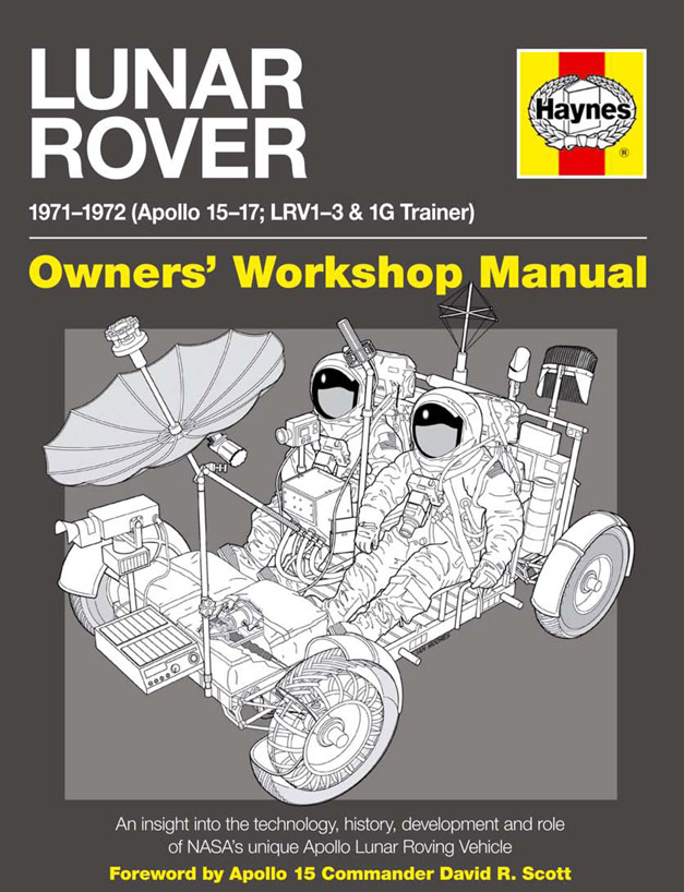 Cover of Lunar Rover Owners' Workshop Manual.