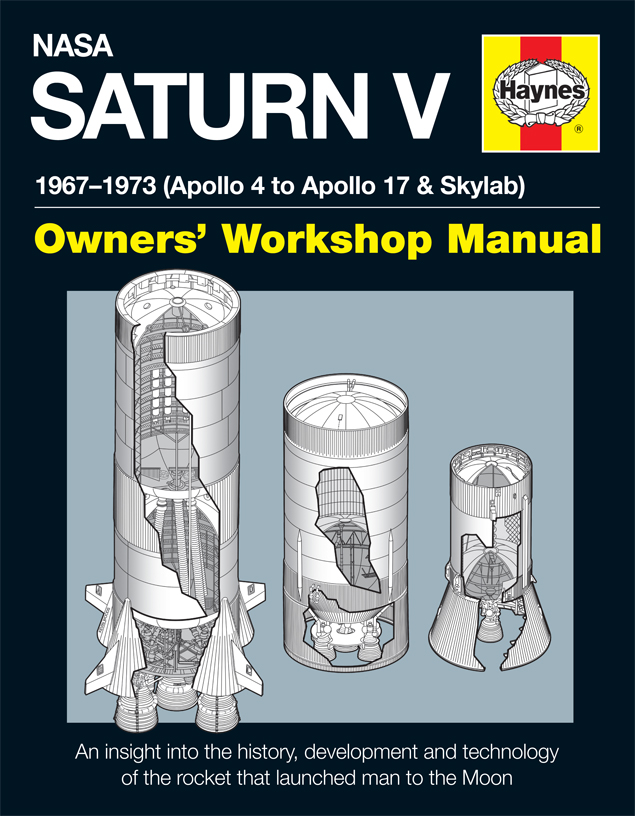 Cover of NASA Saturn V Owners' Workshop Manual.